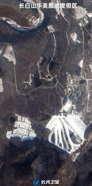 “吉林一号”卫星新闻｜60万米高空俯瞰吉林八大滑雪胜地 开启冬日狂欢模式