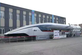 600公里时速超导电动高速磁浮列车亮相：定位跨省点对点交通工具，具备全自动驾驶功能图片