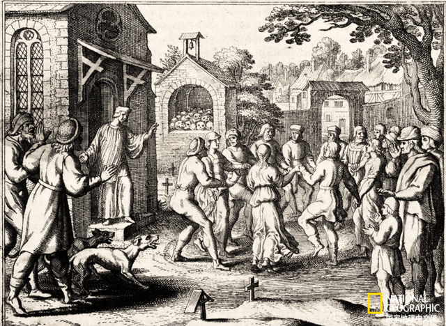 这种瘟疫让400人集体跳舞，身体不受控制，直到心脏病突发或饥饿而死