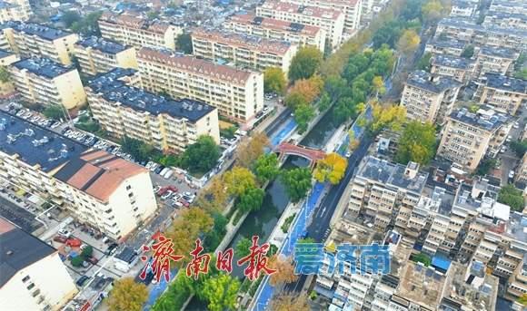 一年四季 泉在济南丨工商河畔 层林尽染秋意浓