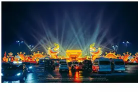 自贡灯会频现“网红灯组”的背后：原画师、AI工具被大量引入自贡彩灯设计图片