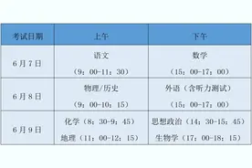 刚刚发布！2024福建高考时间定了！图片