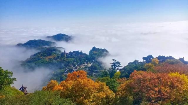 崆峒山秋日壁纸，上新了