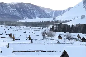 乡村行·看振兴｜新疆禾木：边陲小村的“冰雪奇缘”图片