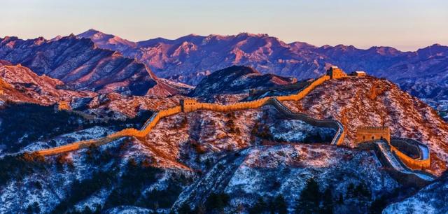 金山岭藏着冬日长城最清冽的壮阔