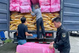 违规运输277箱一次性不可降解塑料制品进入海南岛 一货车司机被罚1.2万元图片