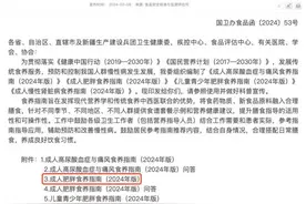 国家卫健委“手把手”教减肥？各地食谱都不同……图片