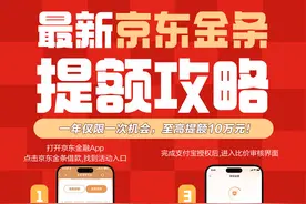 京东金条借款杀疯了！额度低就提额，至高提额10万元图片