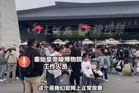 “出票失败”！大量跟团游客滞留兵马俑门口，景区回应：从未授权第三方图片