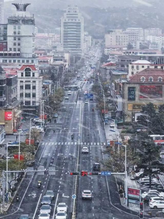 威海的冬日浪漫，从第一场雪开始