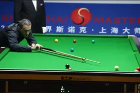 10比7力克塞尔比，奥沙利文第六次闯入上海大师赛决赛图片