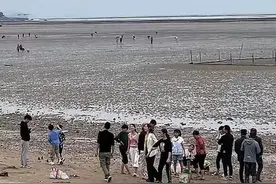 游客带娃福州赶海采挖蛏子被索赔三万？当地回应：村民蛏田受损 游客并未赔钱图片