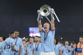 “蓝黑军团”能否复仇？19日凌晨三点欧冠首轮，国米再战曼城图片