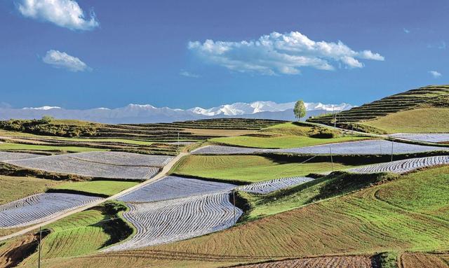 【青海之美我来拍】在山湖褶皱里，见天地辽阔