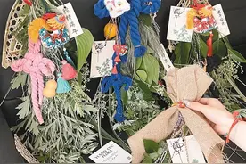 端午节临近 “艾草门挂”火了图片