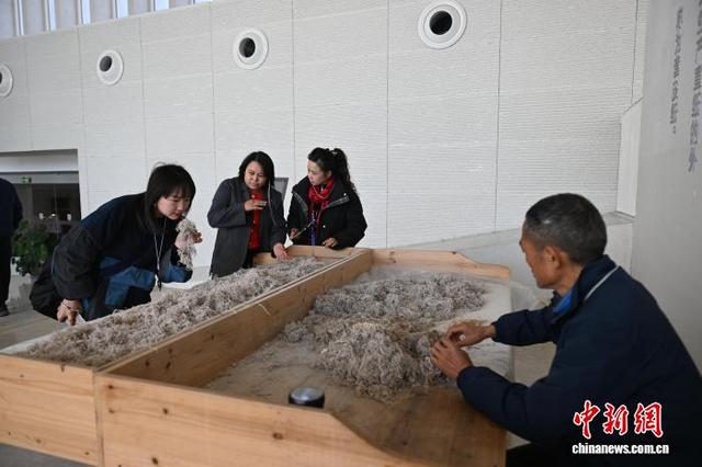 海外华文媒体走进中国宣纸文化园 看宣纸是怎样“炼”成的