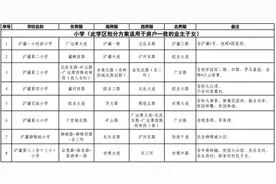 2024年西安浐灞国际港（浐灞片区）义务教育学区划分(小学+初中)图片
