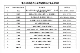 德州市社保中心最新提醒！图片