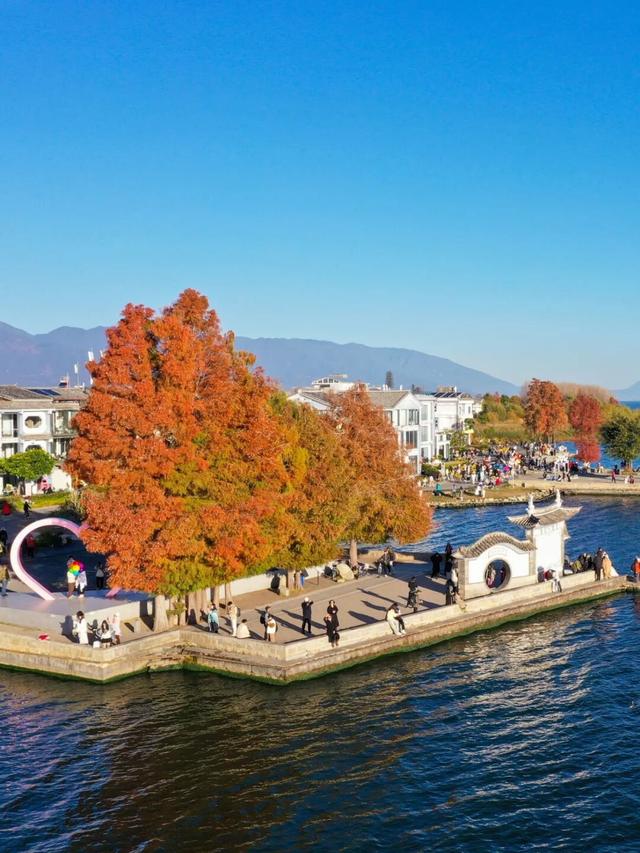 初冬的大理是这样的→