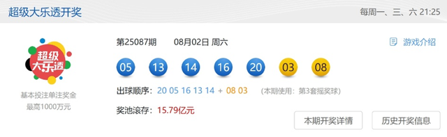 寻人启事！体彩超级大乐透第25087期701万大奖得主你在哪里？