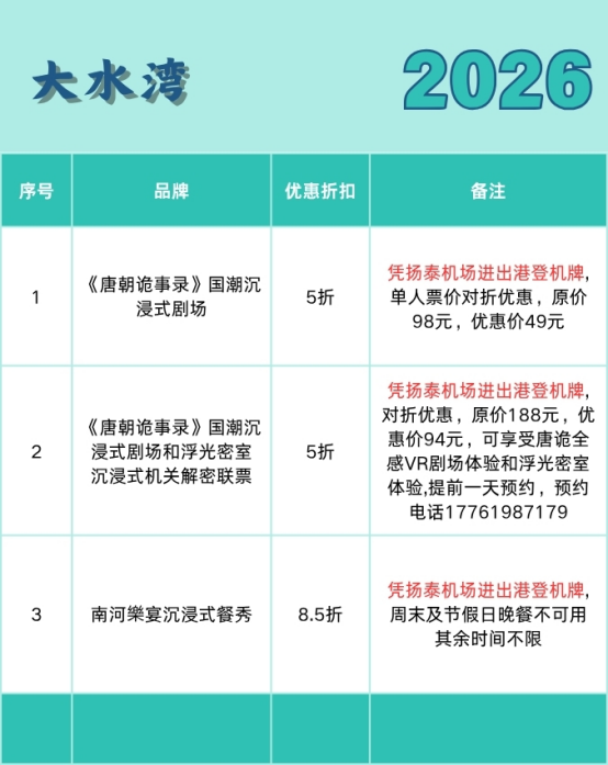 北京飞扬州，“吃喝玩乐”大礼包来啦！