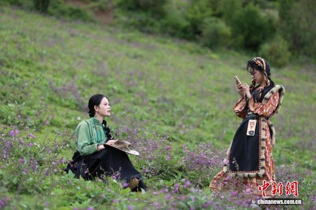 云南香格里拉暑期游人如织