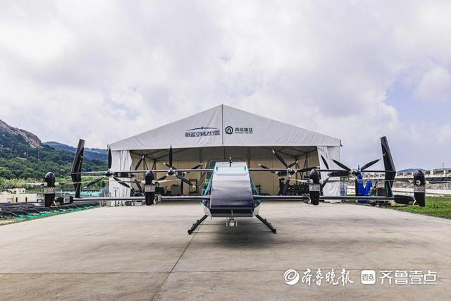 聚焦低空经济｜青岛2吨级“无人机”成功试飞，解决海岛运输痛点