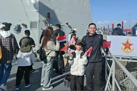 一“舰”钟情，这个码头又火了……图片