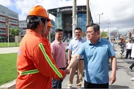 书记区长查防汛图片