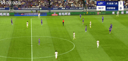 成都蓉城1-2遭津门虎双杀