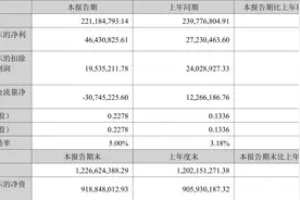 春晖智控：2023年上半年净利润4643.08万元 同比增长70.51%图片