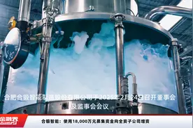 合锻智能：使用18,000万元募集资金向全资子公司增资视频封面