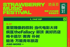 2025成都草莓音乐节第二波阵容公开！本周三开启预售→图片