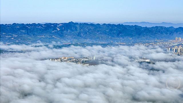 云绕科学城 雾染好风光