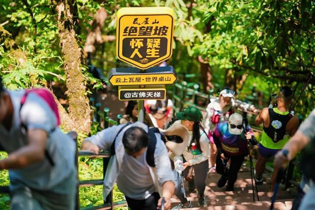 “介个就是热爱”！24次徒步挑战瓦屋山的“常驻大哥”！