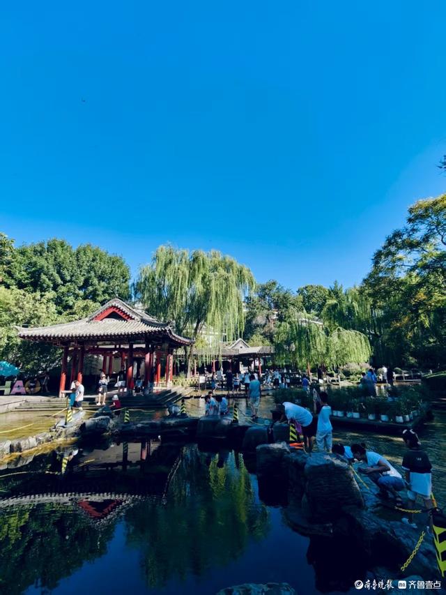 济南纳凉好去处——五龙潭公园