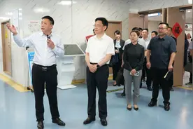 杨跃民一行到黄河三门峡医院调研指导医保相关工作图片