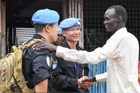 通讯｜“向中国致敬”——探访南苏丹以中国人名字命名的警察局图片