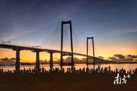 深读｜深圳游客“占领”马鞍岛，深中通道日出走红大湾区图片