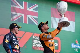 F1荷兰大奖赛：迈凯伦车手诺里斯以巨大优势夺冠图片