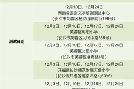 11月27日起报名！12月普通话水平测试安排表来了图片