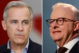 美国的情报盟友大多对“群聊泄密”三缄其口，加拿大和澳大利亚两国总理敲警钟图片