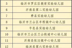临沂17所幼儿园入选山东省学前教育园本教研引领园图片