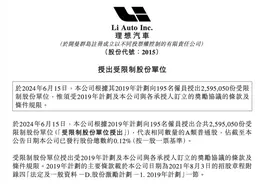 都市车界|理想汽车向195名员工授出近260万股份激励！图片