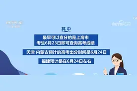 2025高考成绩陆续公布！这份查分时间表请收好图片
