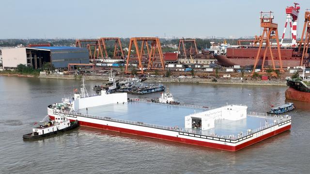 潮声丨中国首艘非自航火箭回收船，即将开启任务