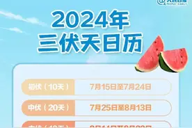 长达40天！今天开始正式入伏，今年还是“加长版”图片