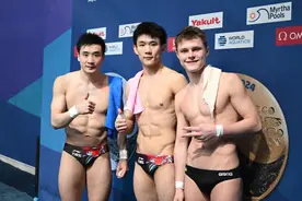 杨昊男子十米台夺冠 中国跳水队世锦赛9金收官图片