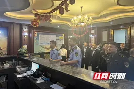 株洲多部门联合开展娱乐场所突击检查 筑牢未成年人“保护网”图片
