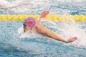 200米男子个人蝶泳冠军，四川南充小伙斩获世青赛中国队唯一金牌图片